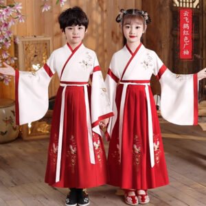 Traditional Chinese Boy/Girl Hanfu | Children's Performance Outfit