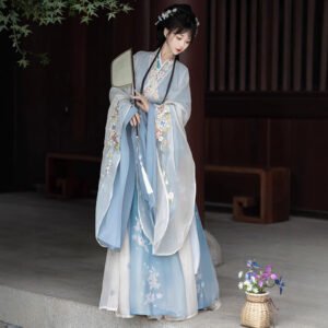 2025 New Arrival Wei Jin Dynasty Women's Hanfu Set