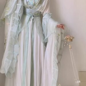 2025 Wide-sleeved Embroidered Women Hanfu set (8 Pieces)