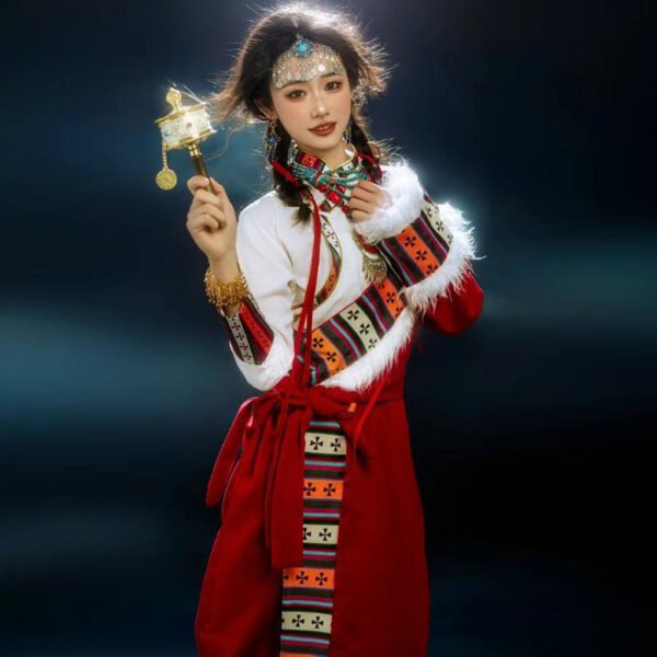 Traditional Tibetan Robe For Men Or Women