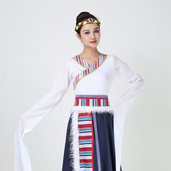 Tibetan dance performance clothing