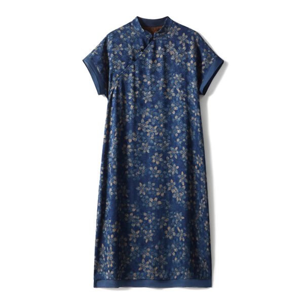 Silk Chinese Style Modern Cheongsam Dress