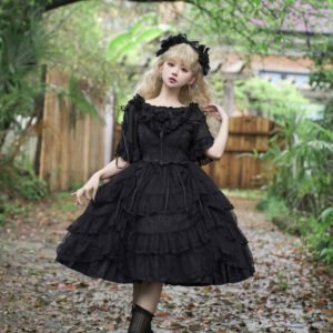 Iris Love Black Lolita Dress