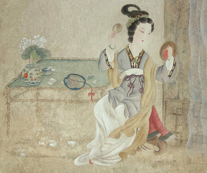 makeup with Hanfu
