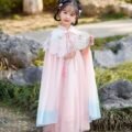 Best Quality Pink/Blue Girl's Hanfu Set