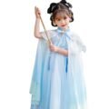 Best Quality Pink/Blue Girl's Hanfu Set
