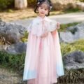 Best Quality Pink/Blue Girl's Hanfu Set
