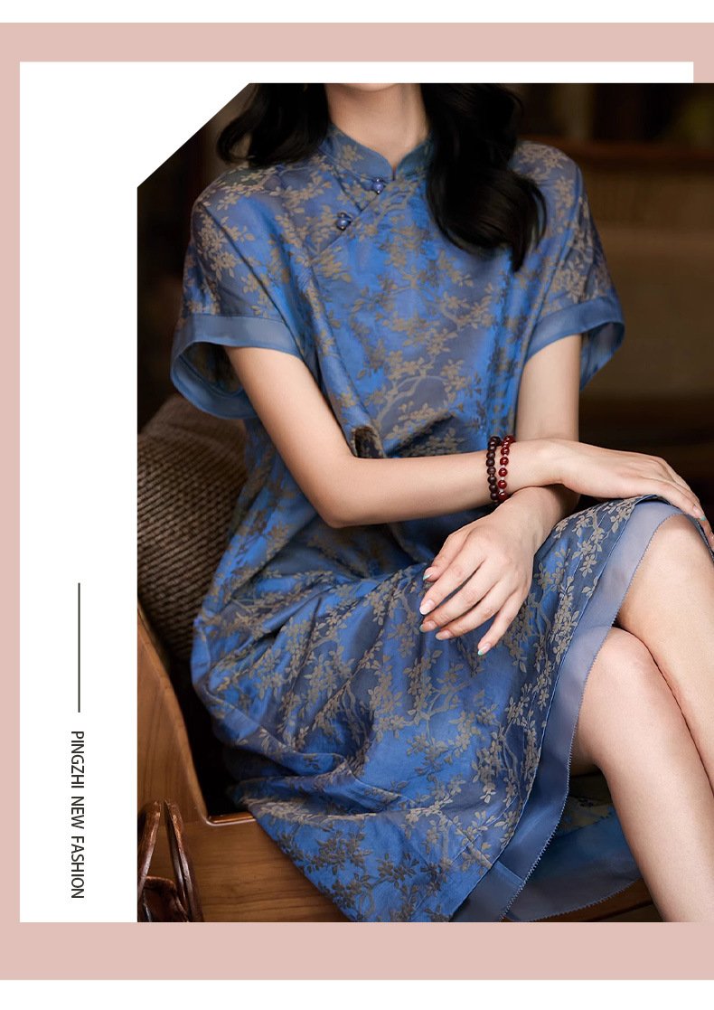 New Summer Style Women's Modern Qipao Dress Clothing