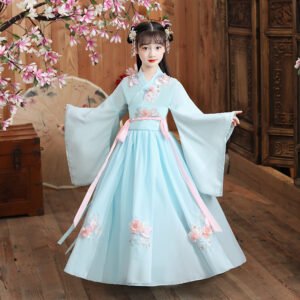 Girl's Chinese Style Hanfu Clothing
