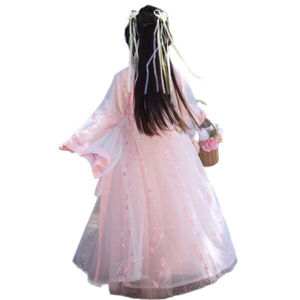 Daily Chinese-style Pink Princess Dress