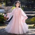 Daily Chinese-style Pink Princess Dress