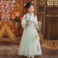 Exquisite Fairy Green Improved Hanfu