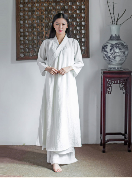 Chinese-style long gowns