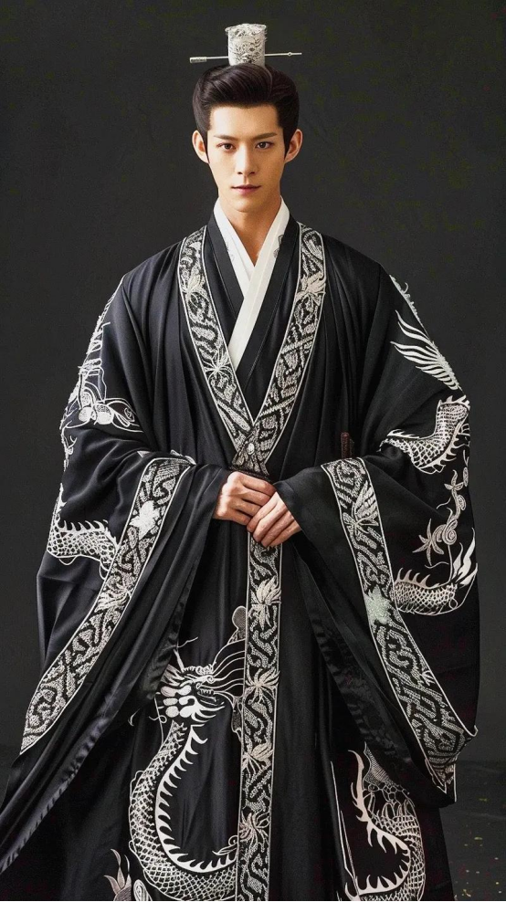 Chinese-style long gowns