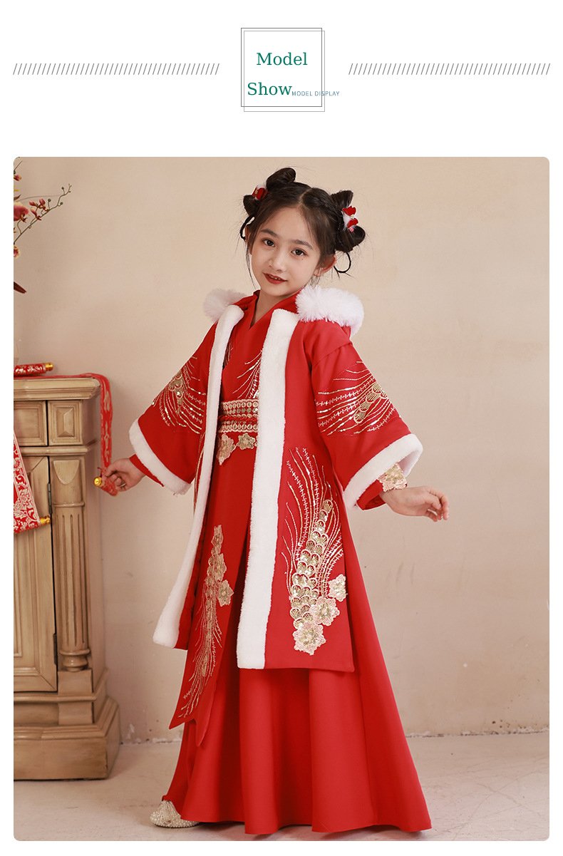 red Chinese New Year dresses photo