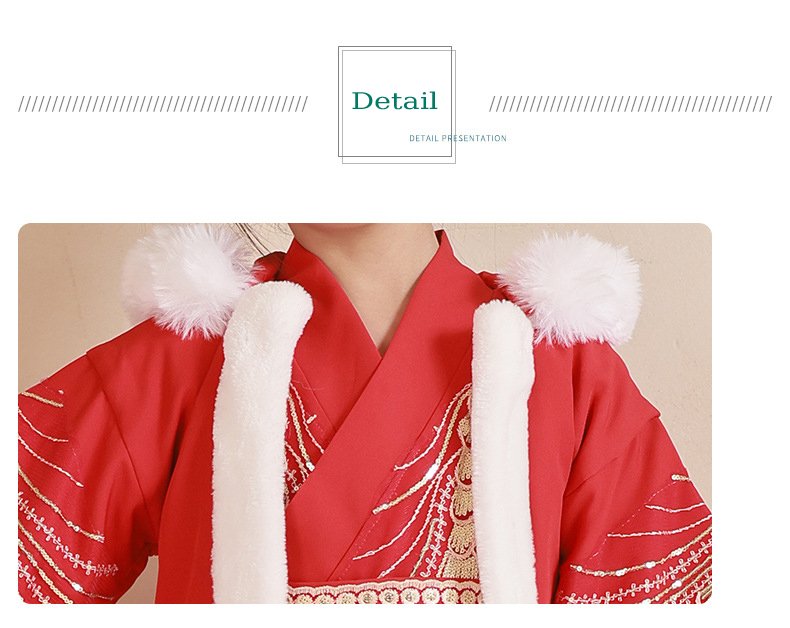 red Chinese New Year dresses photo