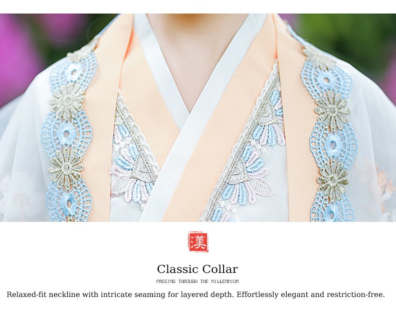 Girl's Long-Sleeve Hanfu