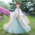 Girl's Long-Sleeve Hanfu: Super Fairy Ruqun for Summer