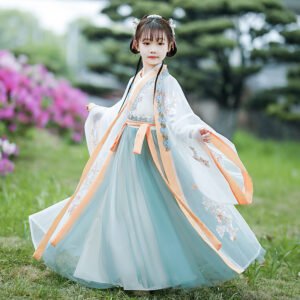 Girl's Long-Sleeve Hanfu: Super Fairy Ruqun for Summer