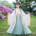 Girl's Long-Sleeve Hanfu: Super Fairy Ruqun for Summer