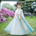 Girl's Long-Sleeve Hanfu: Super Fairy Ruqun for Summer