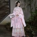 Top Quality! Ming Dynasty Pink Women's Hanfu