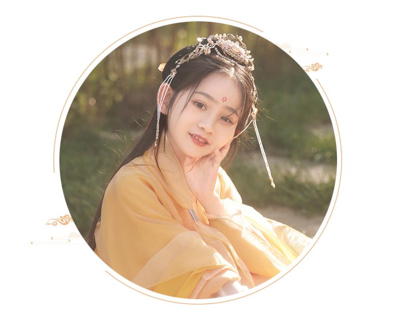 Girls' Weijin-Style Hanfu