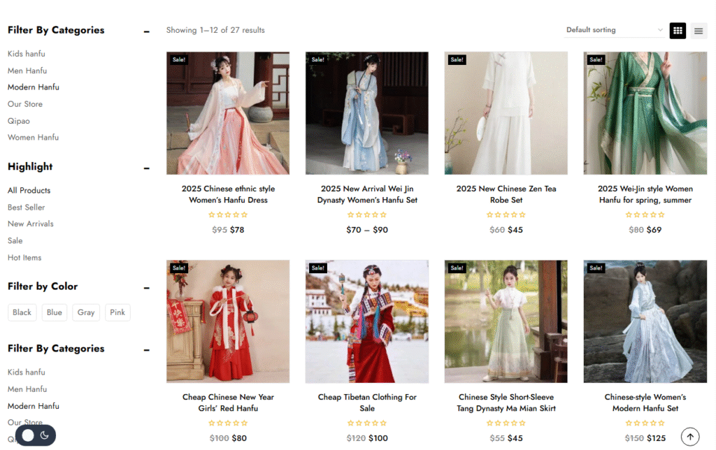 Modern Hanfu