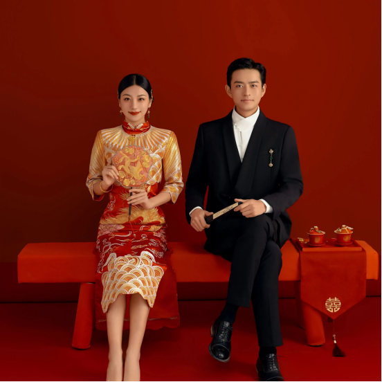 Chinese-style wedding dresses