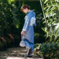 Japanese Women’s Blue Modern Kimono