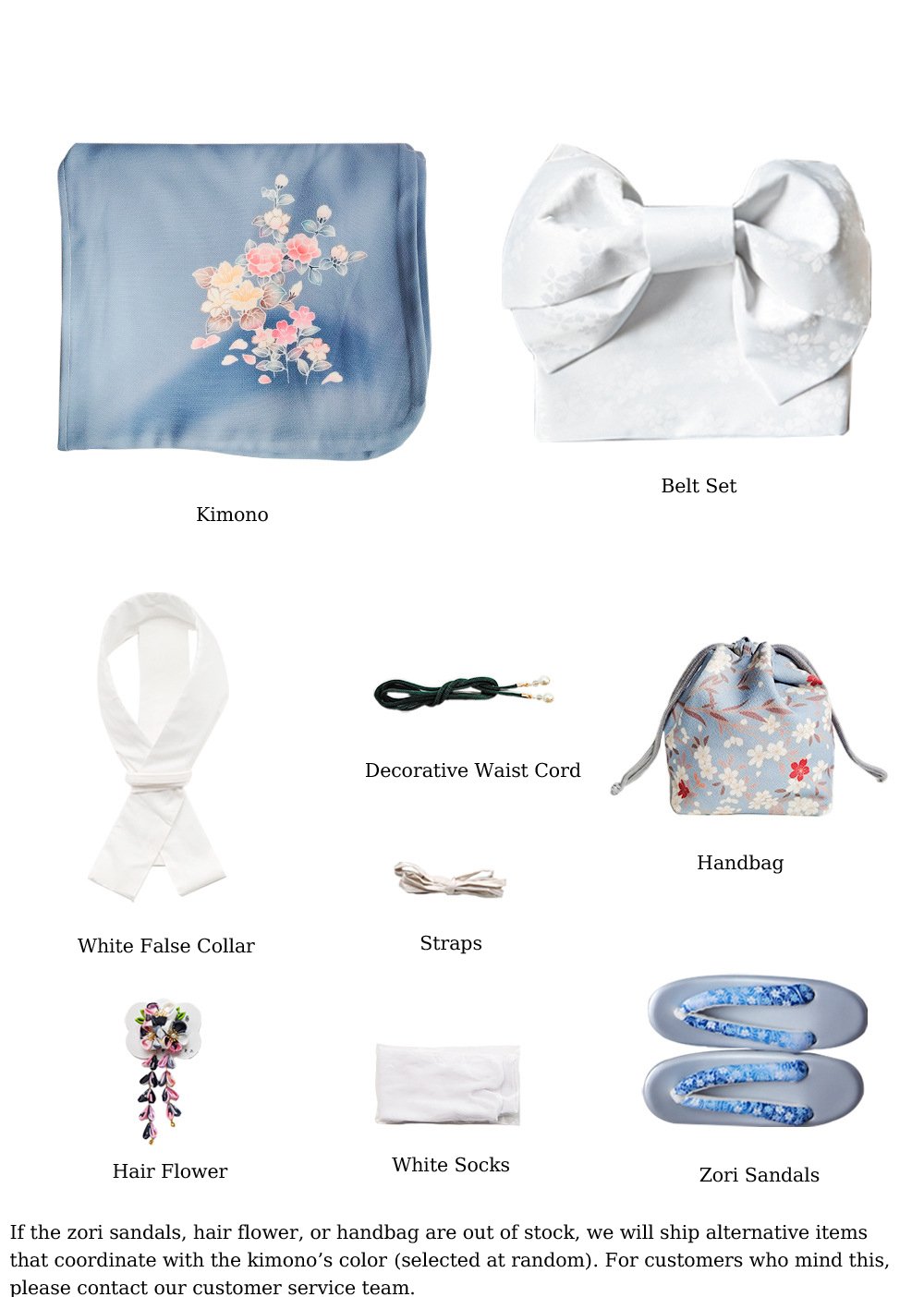 Japanese Women’s Blue Modern Kimono