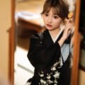 Women’s Traditional Black Tomesode Kimono