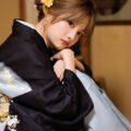 Women’s Traditional Black Tomesode Kimono
