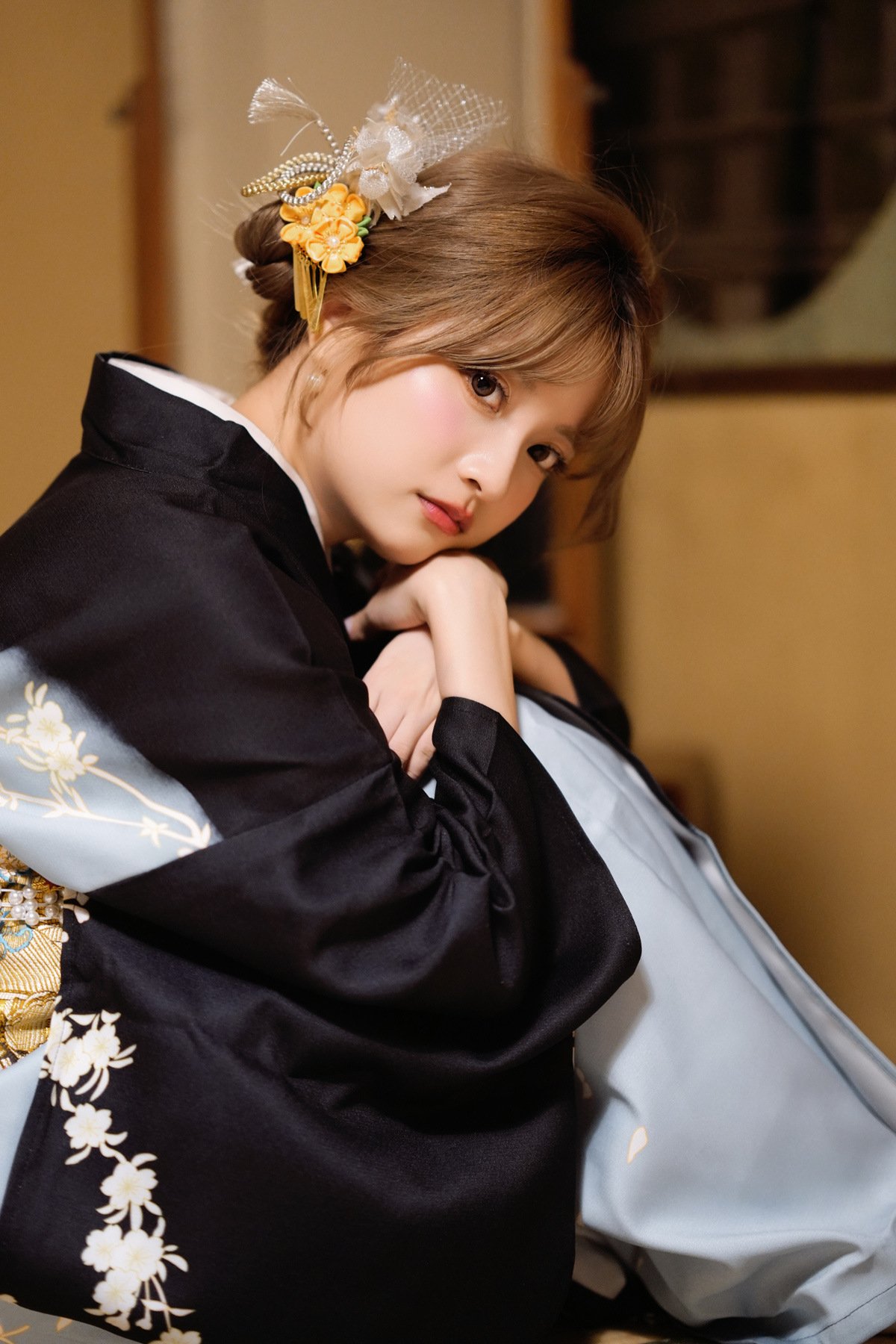 Women’s Traditional Black Tomesode Kimono