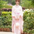 Pink Lace Kimono