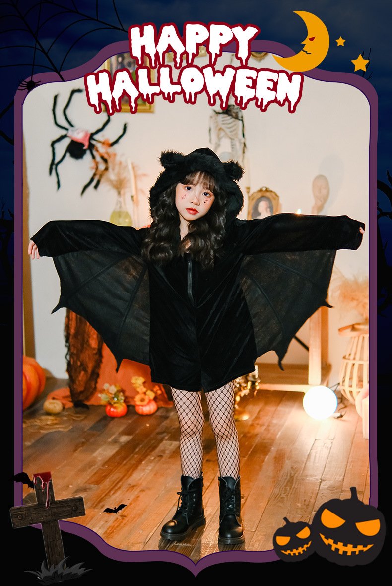 Aldult/Kids Halloween Bat Horror Costumes