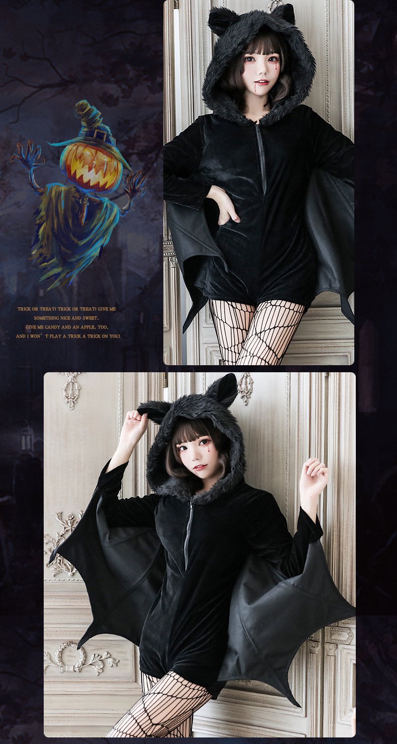 Aldult/Kids Halloween Bat Horror Costumes