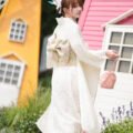 Women’s white Modern ceremonial kimono dress