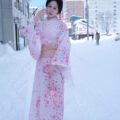Japanese Kawaii Pink Kimono Dress