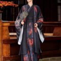 Black & Red Couple Wuxia Hanfu Set