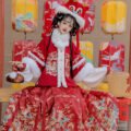 Women's Ming Dynasty Style Winter Hanfu Set