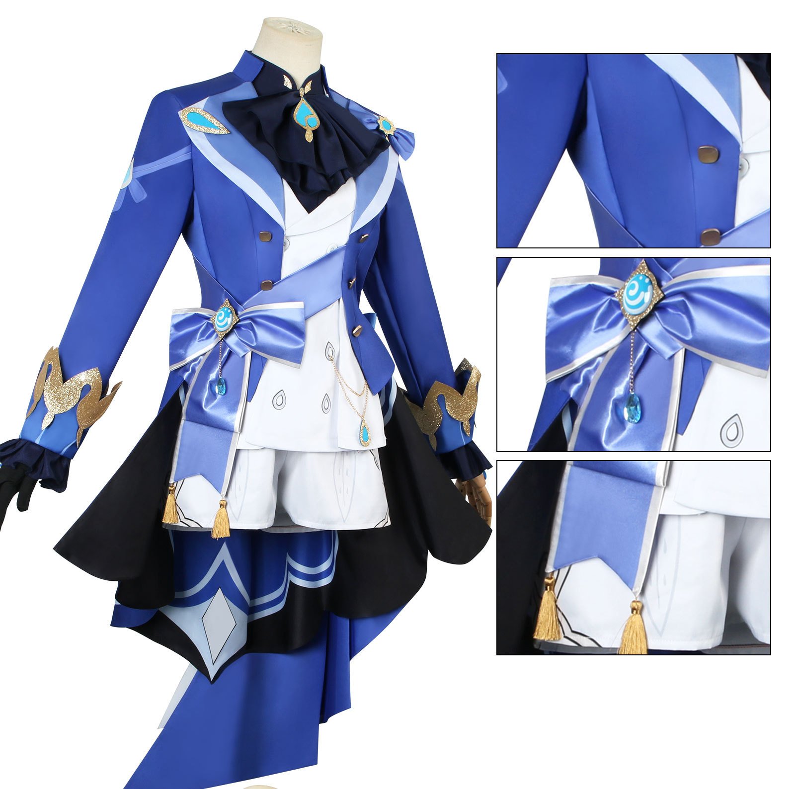 Original God Furina Cosplay Dress