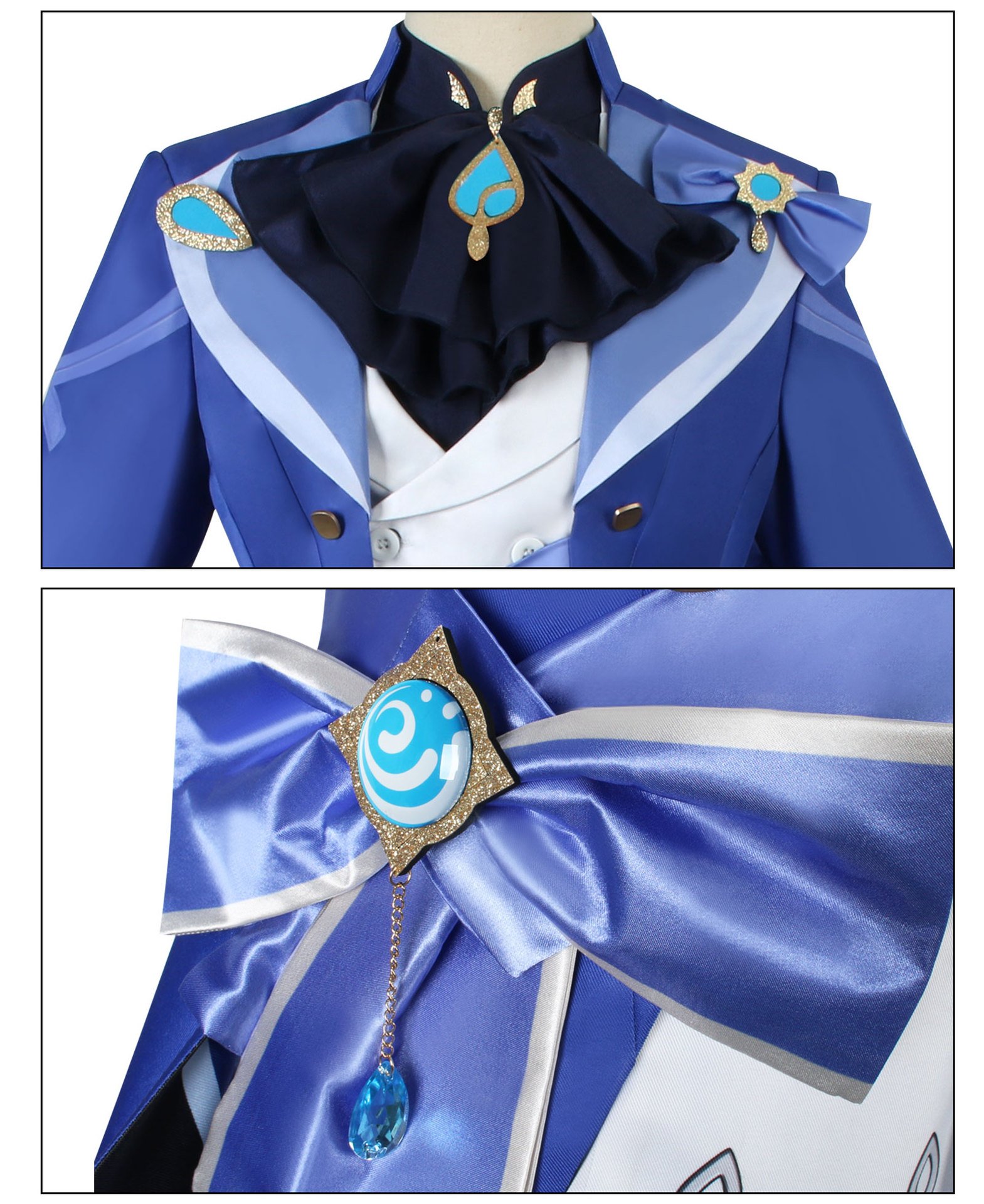 Original God Furina Cosplay Dress