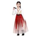 Unisex Kids Traditional Wuxia Hanfu