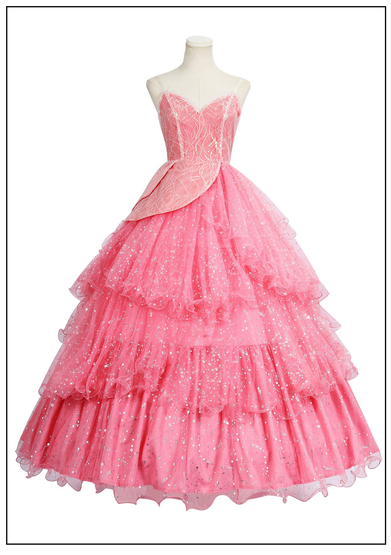 Wicked (Movie) Glinda Women Pink Dress