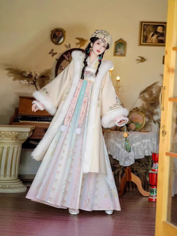 Women Tang Dynasty Thickened Ruqun Set