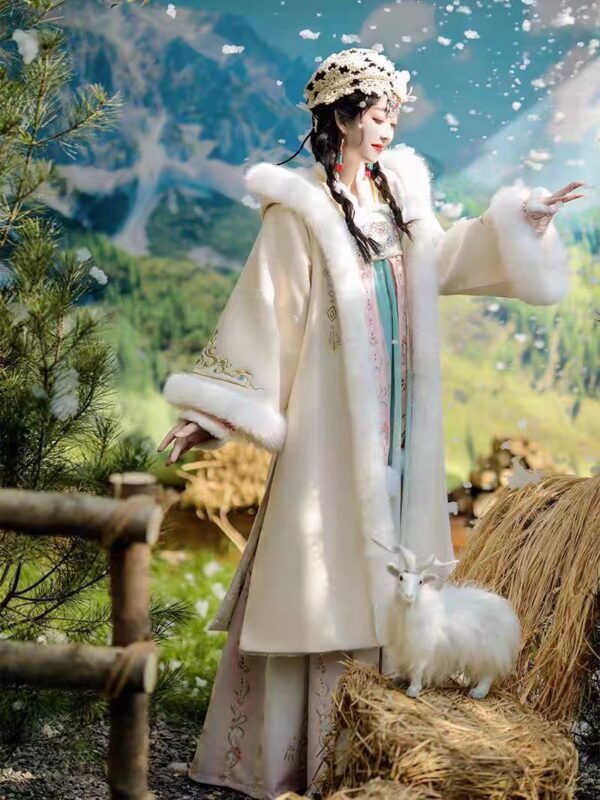 Women Tang Dynasty Thickened Ruqun Set