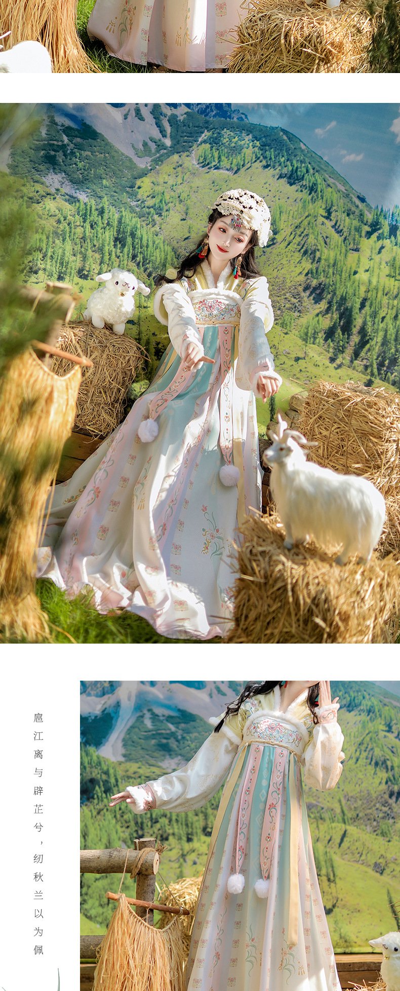 Women Tang Dynasty Winter Ruqun Set