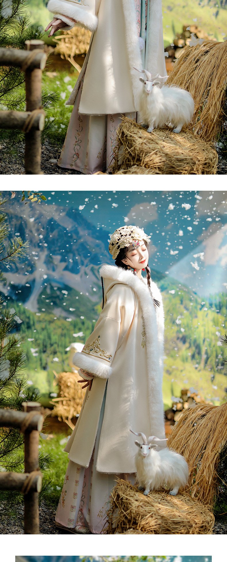 Women Tang Dynasty Winter Ruqun Set