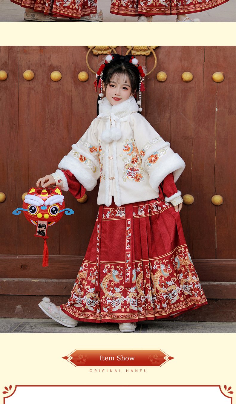 Women Chinese New Year Hanfu dress